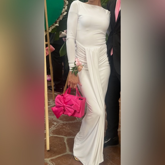 Fashion Nova “Eloise Boat Neck Maxi Dress” - Picture 2 of 2